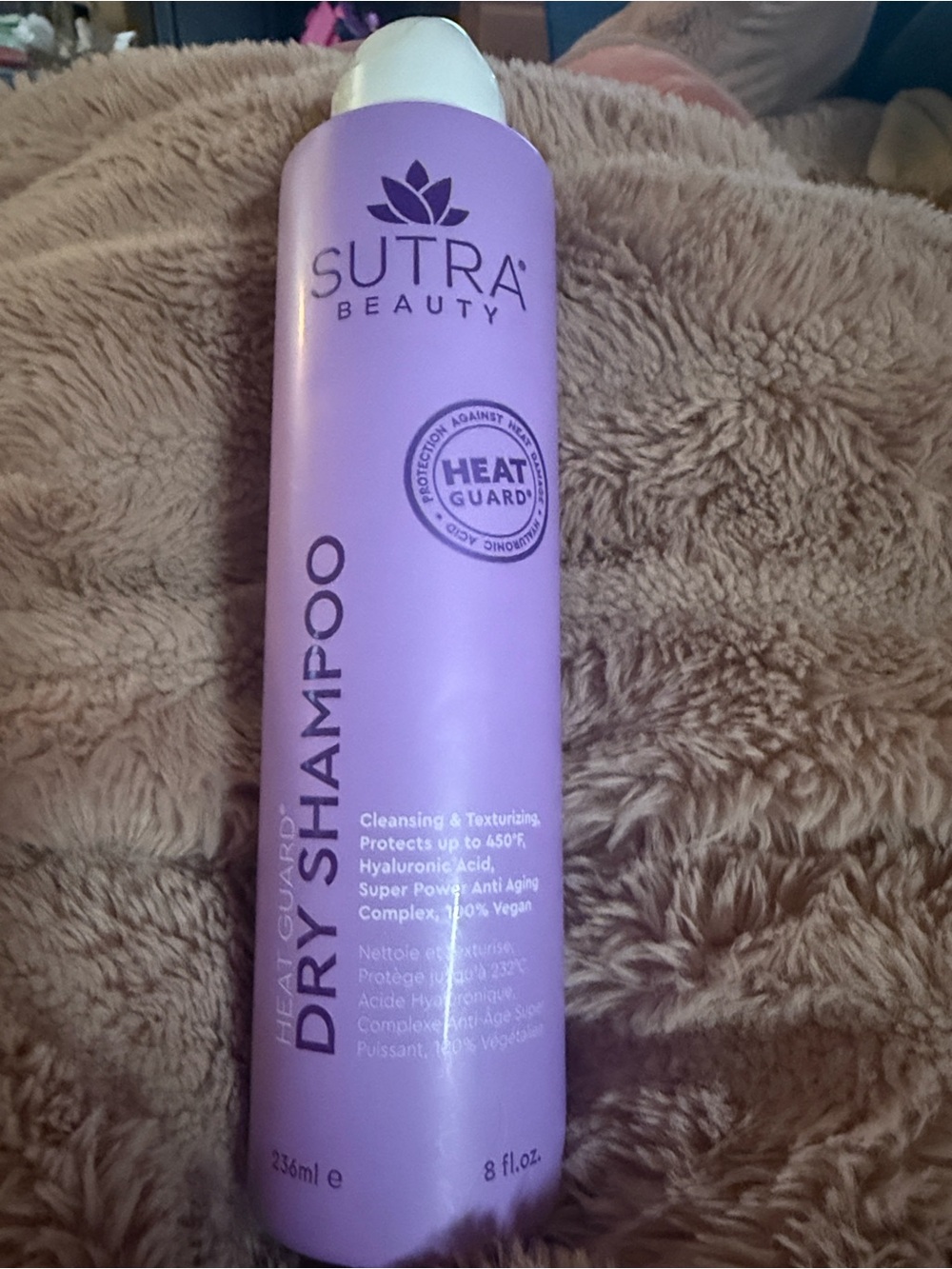 Sutra Beauty Lavender Dry Shampoo with Heat Protection